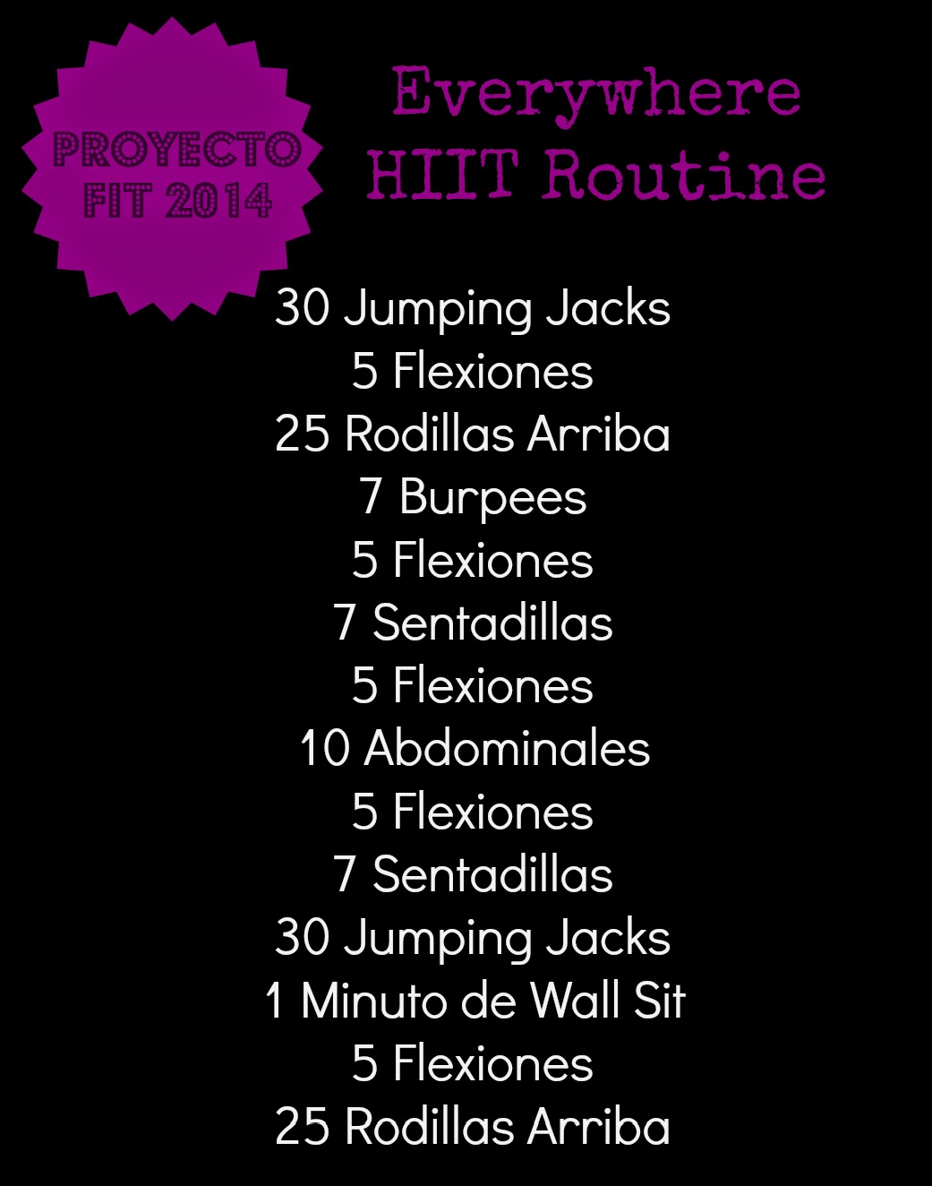 que es rutina hiit